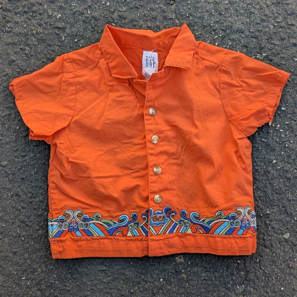Baby Gap Button Up Shirt 3-6m